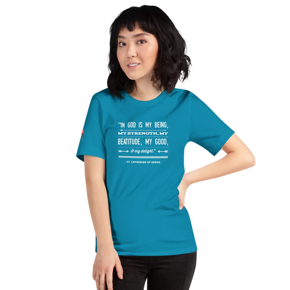 St. Catherine of Genoa Catholic Shirt