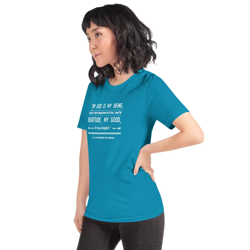 St. Catherine of Genoa Catholic Shirt - Image 18