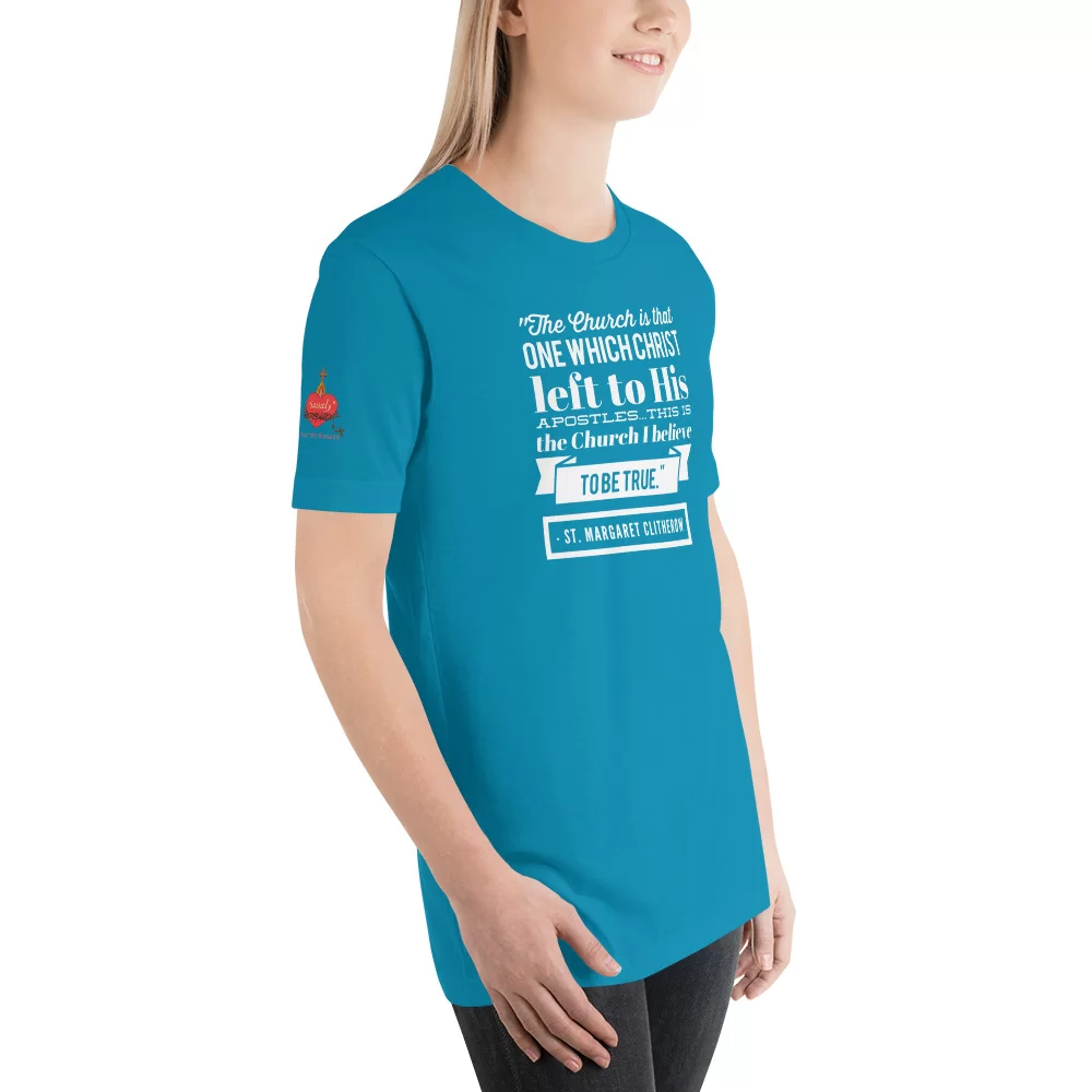 Saint Margaret Clitherow Catholic T-Shirt - Image 15