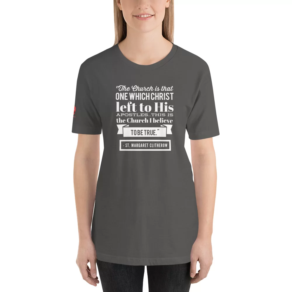 Saint Margaret Clitherow Catholic T-Shirt - Image 10