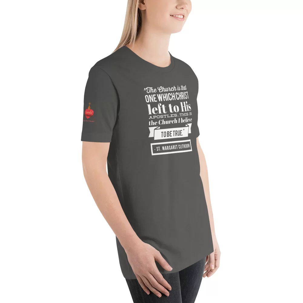 Saint Margaret Clitherow Catholic T-Shirt - Image 12