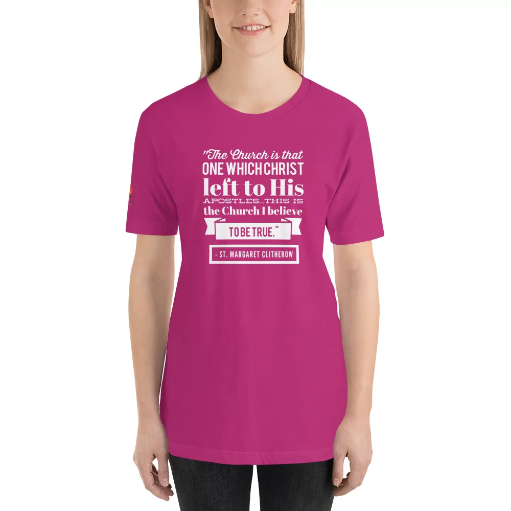 Saint Margaret Clitherow Catholic T-Shirt