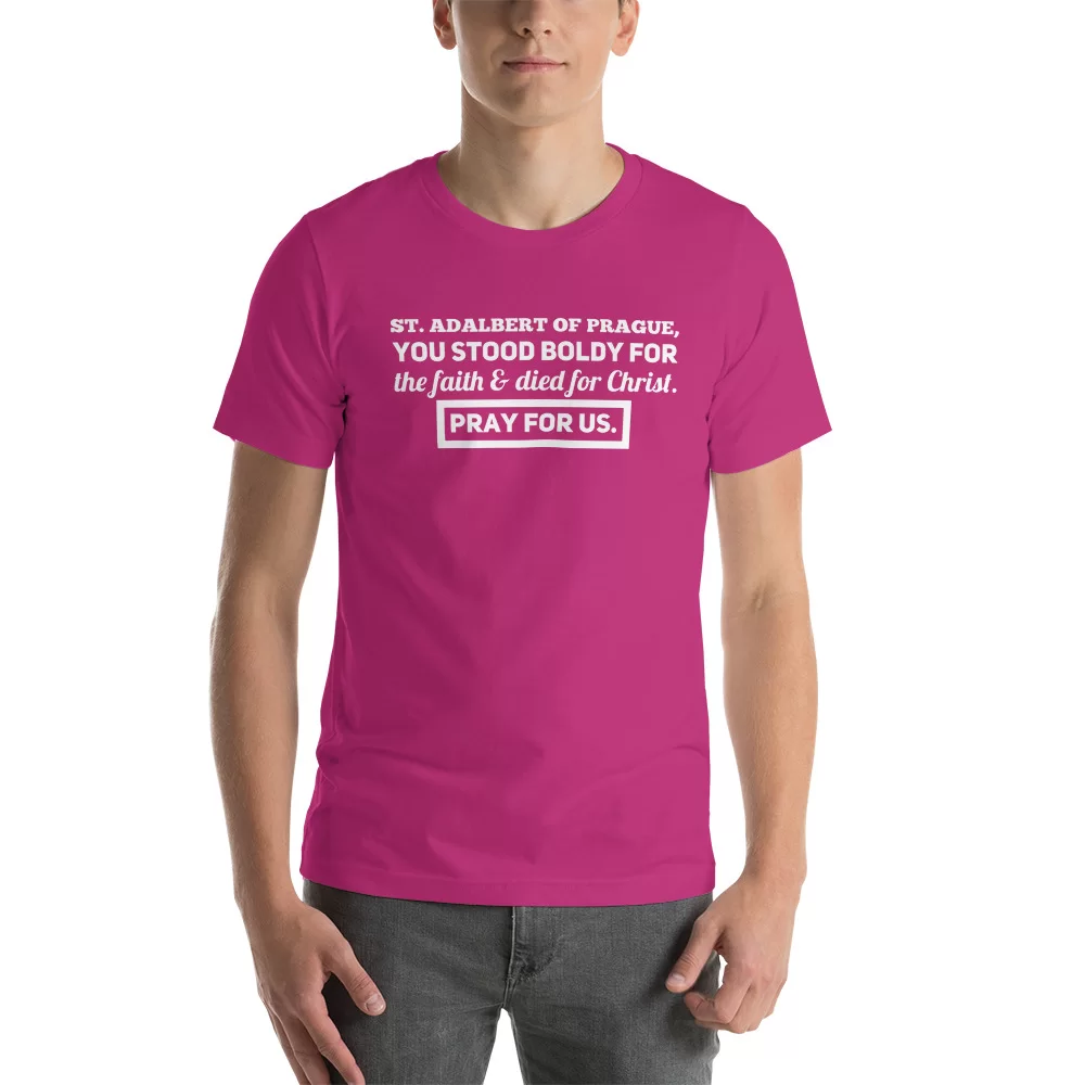 Saint Adalbert of Prague Catholic Shirt - Image 6