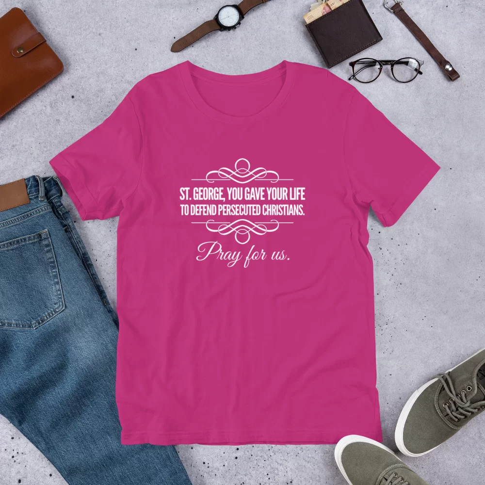Saint George Catholic Shirt - Image 6
