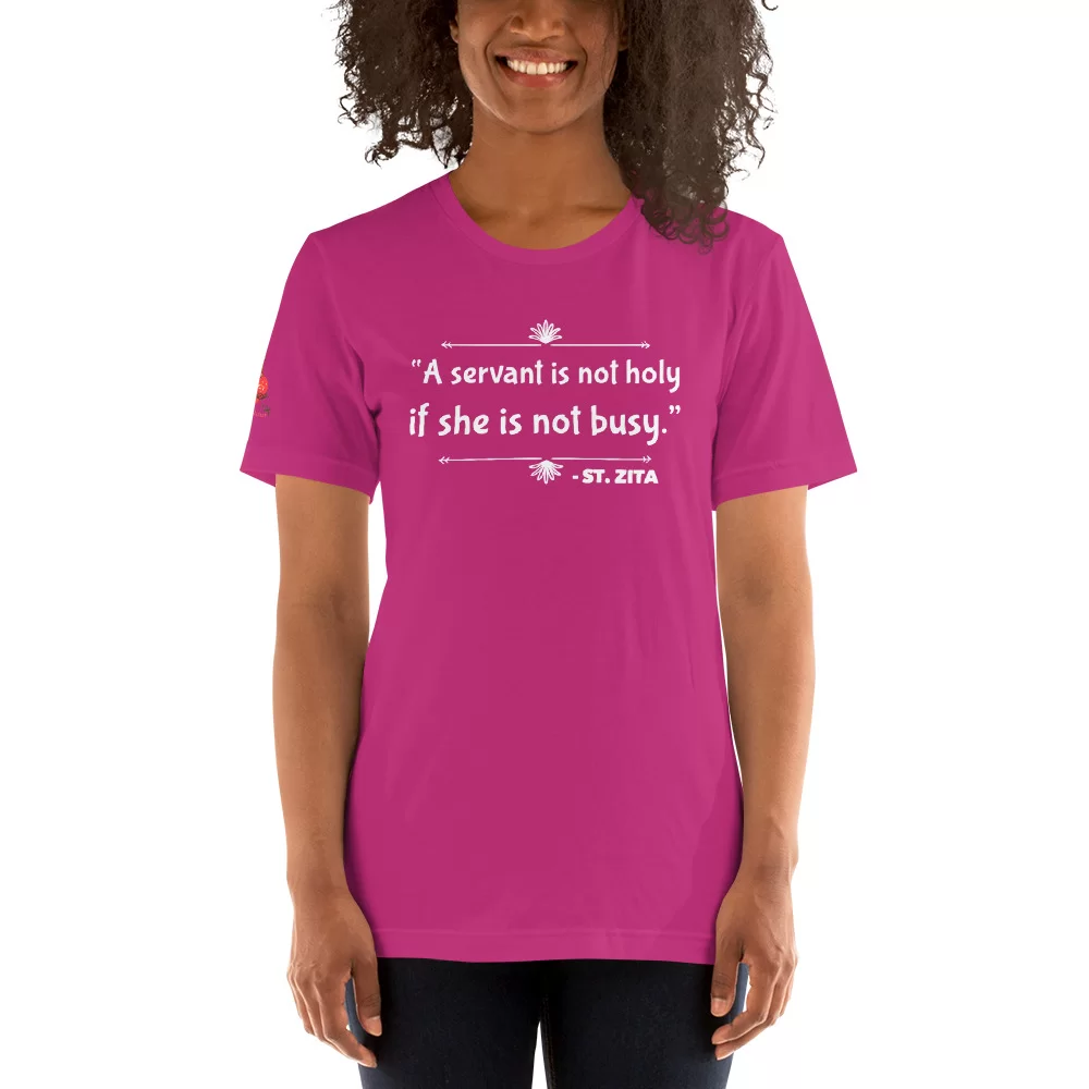 Saint Zita Catholic T Shirt - Image 14