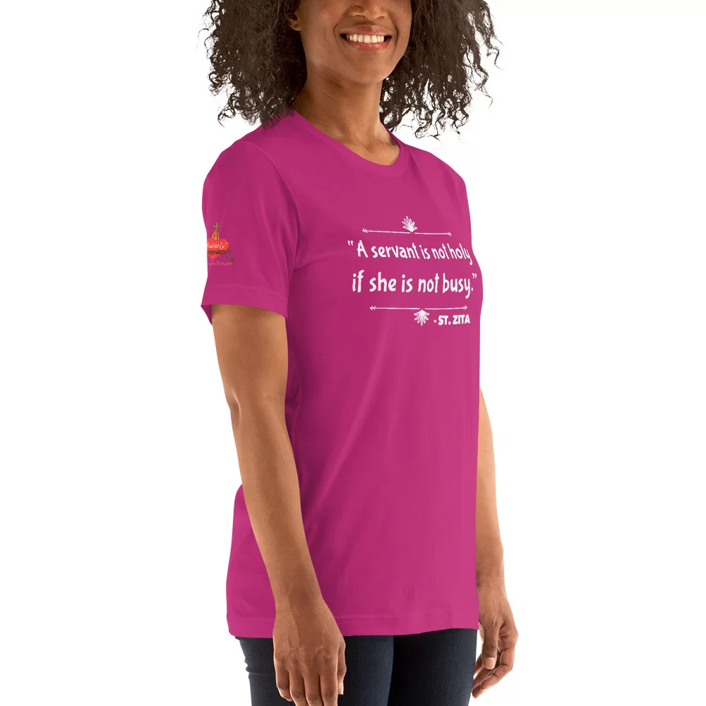 Saint Zita Catholic T Shirt - Image 15