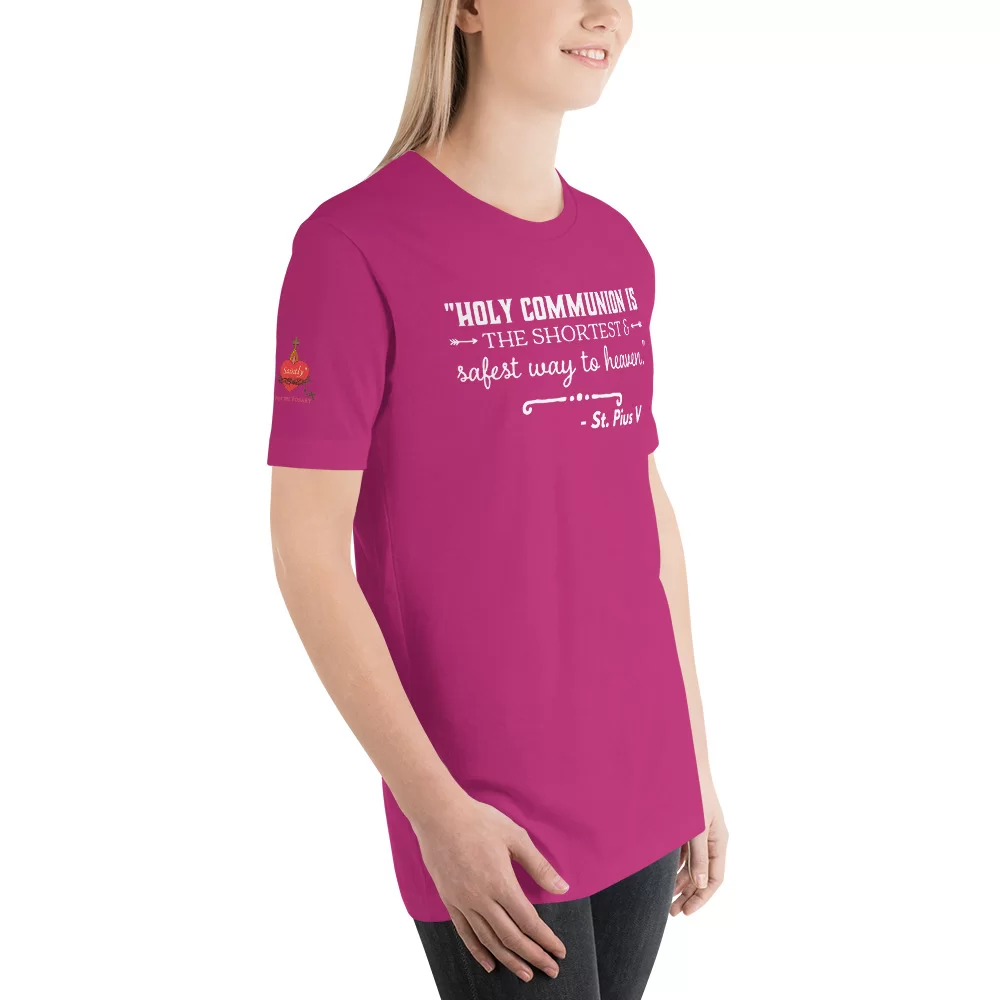 Saint Pius V Catholic T Shirt - Image 15