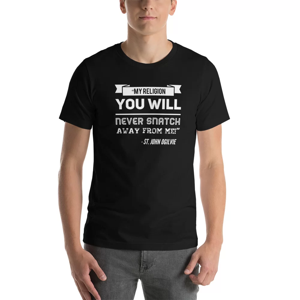 St. John Ogilvie Catholic Shirt - Image 2