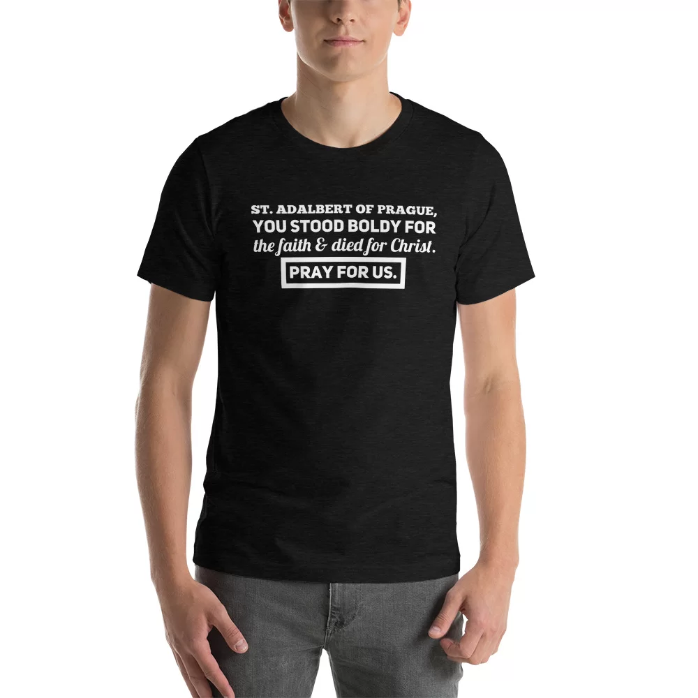 Saint Adalbert of Prague Catholic Shirt - Image 2