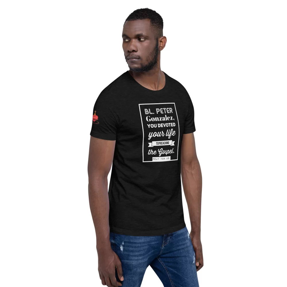 Blessed Peter Gonzalez Catholic T Shirt - Image 4