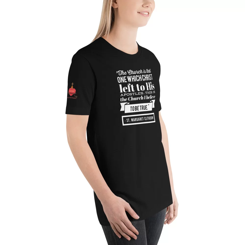 Saint Margaret Clitherow Catholic T-Shirt - Image 4