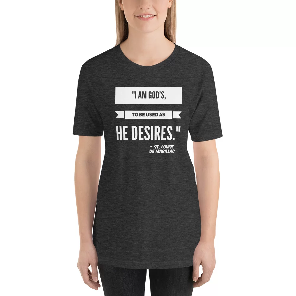 Saint Louise de Marillac Catholic T-Shirt - Image 6