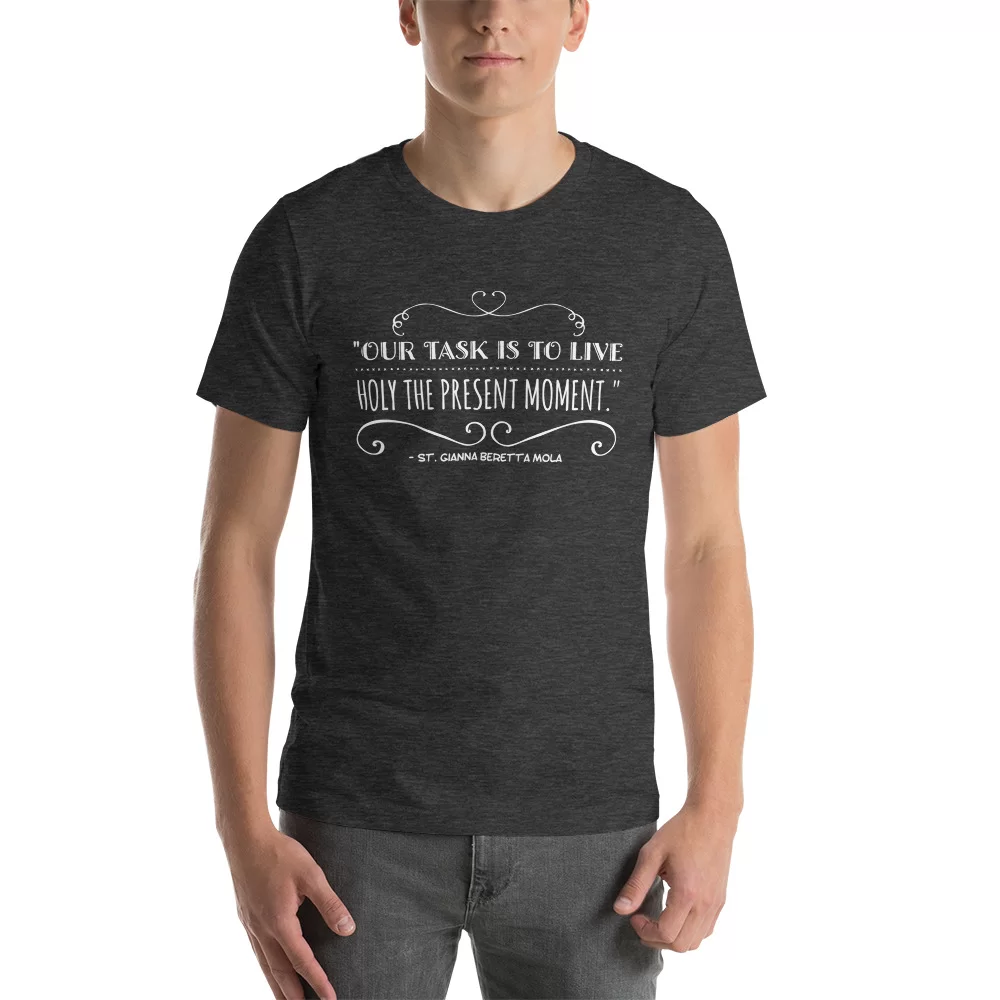 Saint Gianna Beretta Molla Catholic Shirt - Image 5
