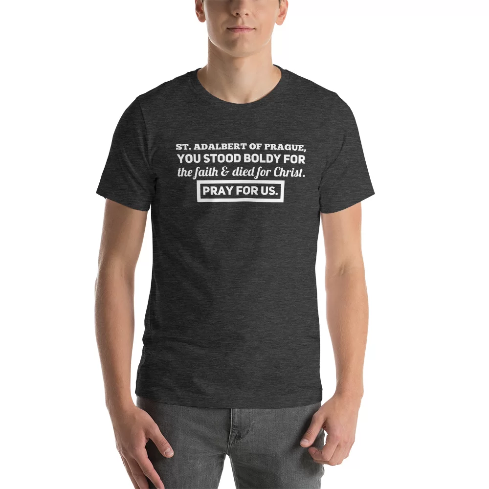 Saint Adalbert of Prague Catholic Shirt - Image 5