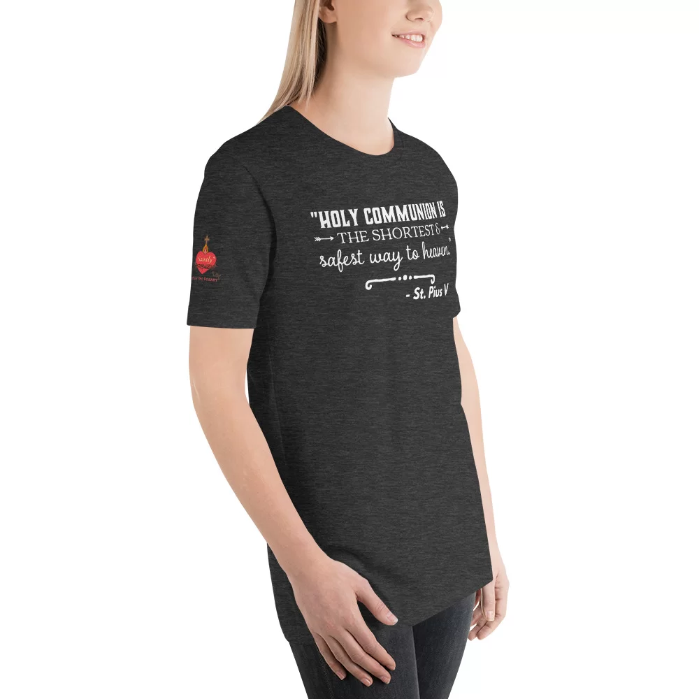 Saint Pius V Catholic T Shirt - Image 12