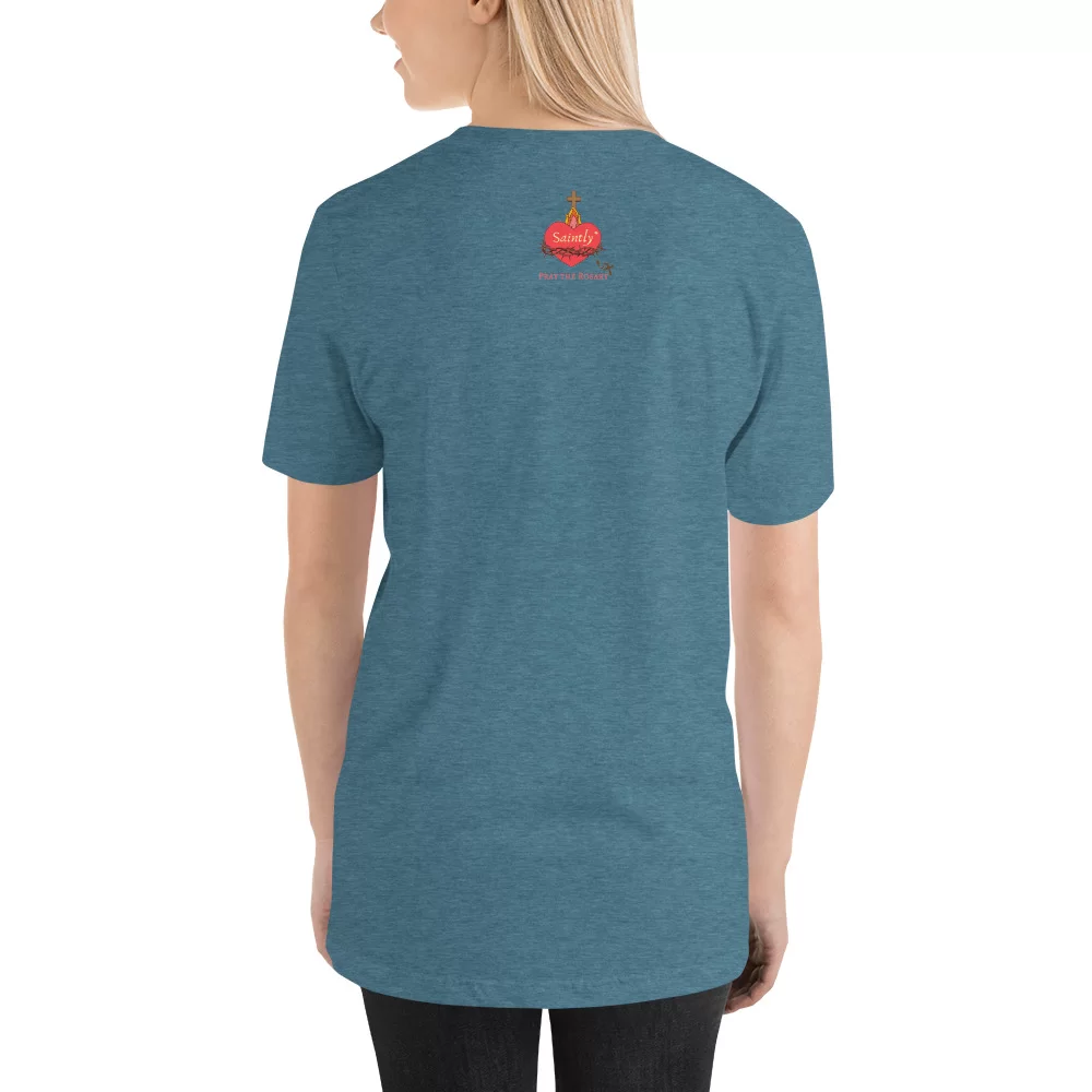 Saint Louise de Marillac Catholic T-Shirt - Image 9