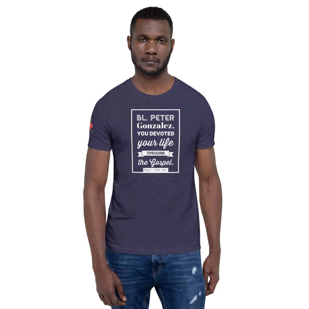 Blessed Peter Gonzalez Catholic T Shirt - Image 10