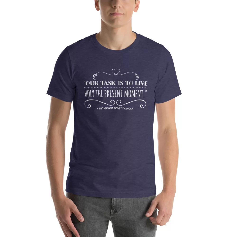 Saint Gianna Beretta Molla Catholic Shirt - Image 4