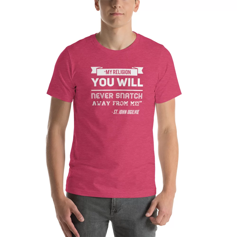 St. John Ogilvie Catholic Shirt - Image 6