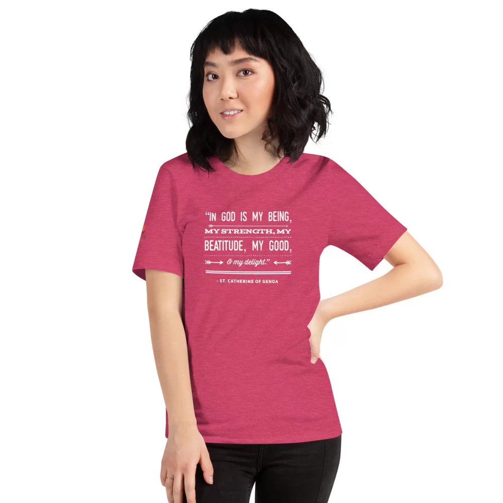 St. Catherine of Genoa Catholic Shirt - Image 25