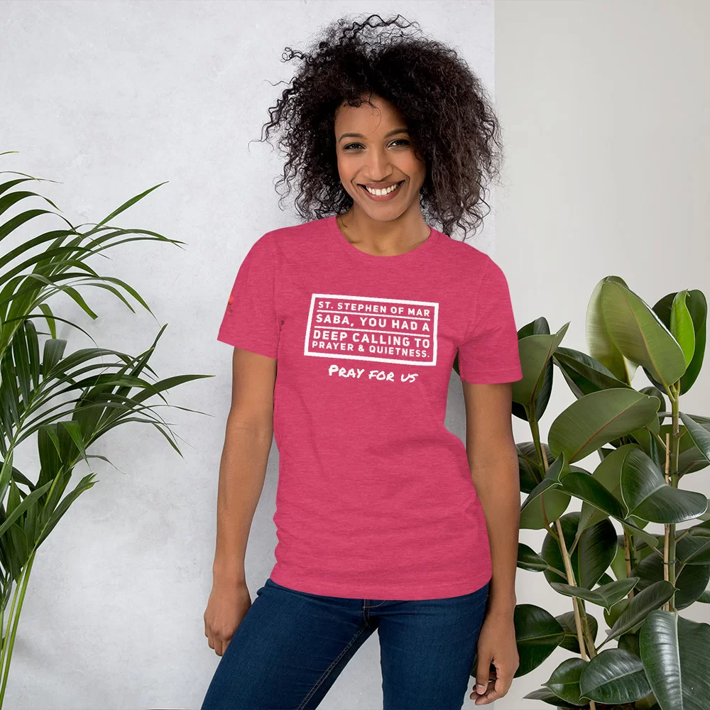 Saint Stephen of Mar Saba Catholic Shirt