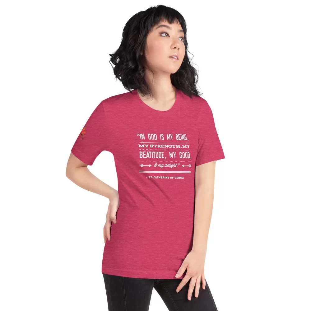 St. Catherine of Genoa Catholic Shirt - Image 27