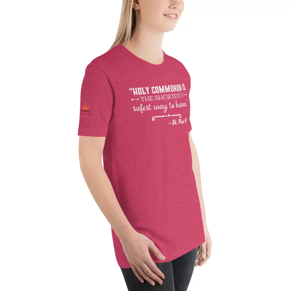 Saint Pius V Catholic T Shirt - Image 21