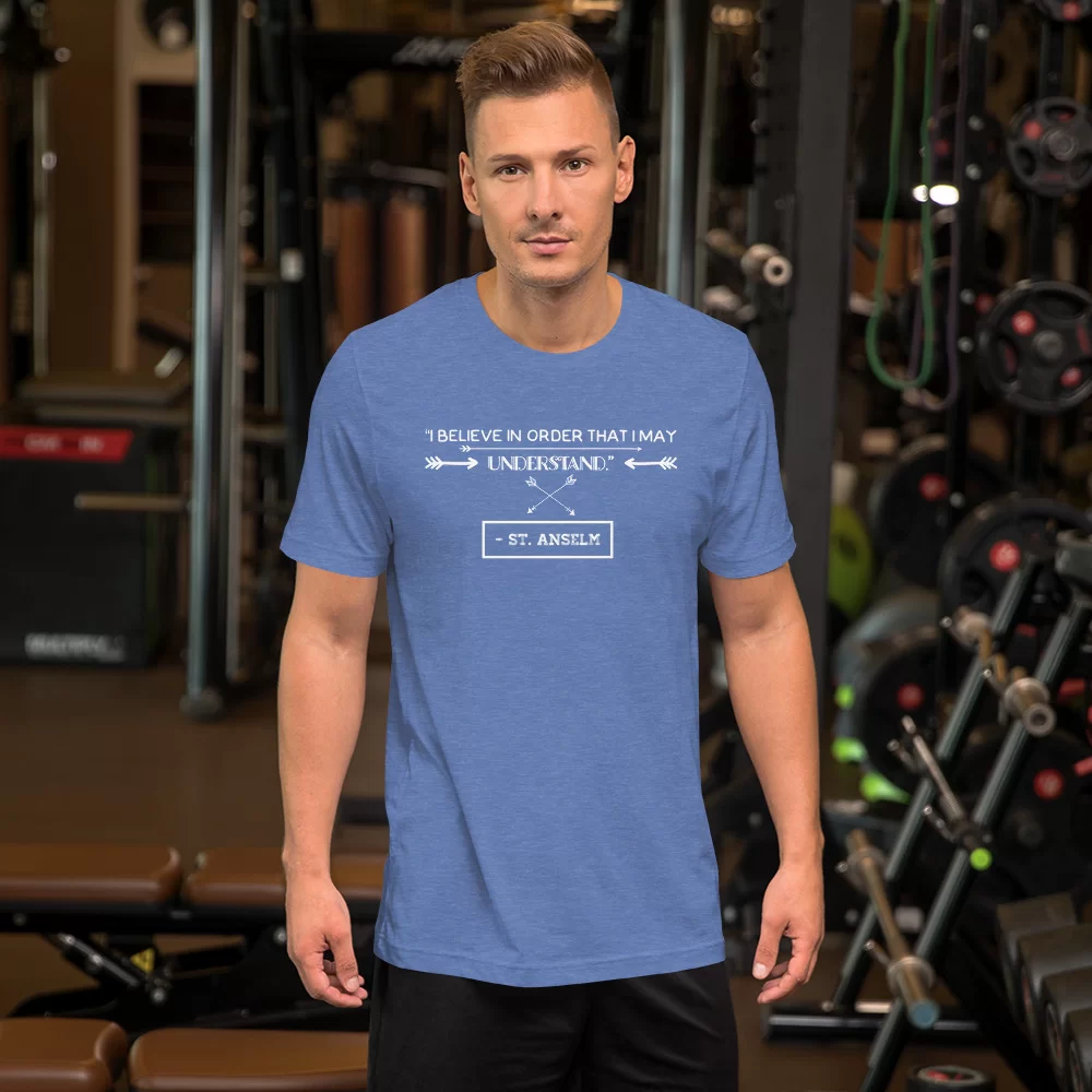 Saint Anselm Catholic Shirt - Image 8