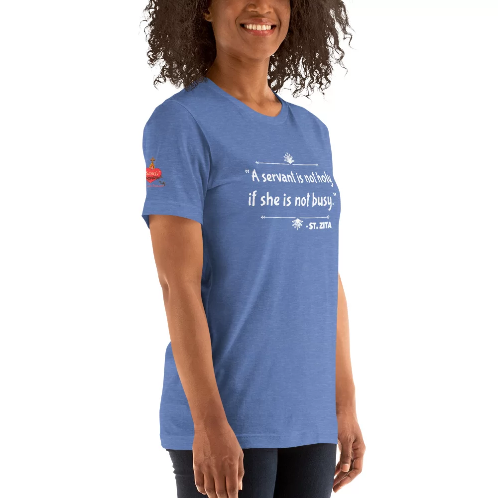 Saint Zita Catholic T Shirt - Image 23