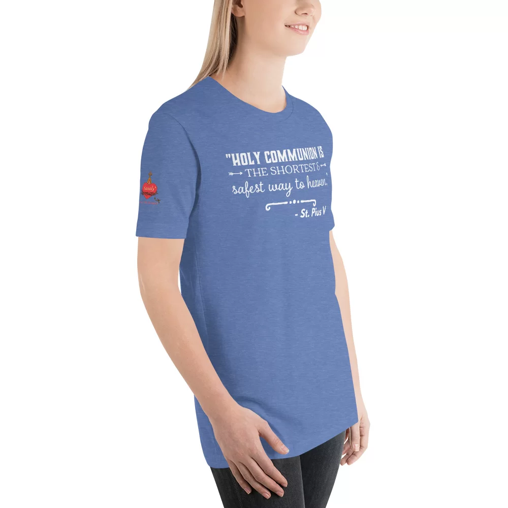 Saint Pius V Catholic T Shirt - Image 24