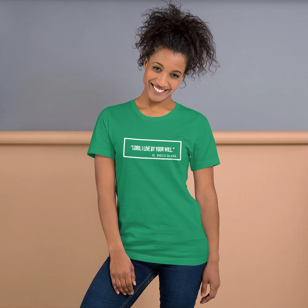 St. Angela Salawa Catholic Shirt - Image 9