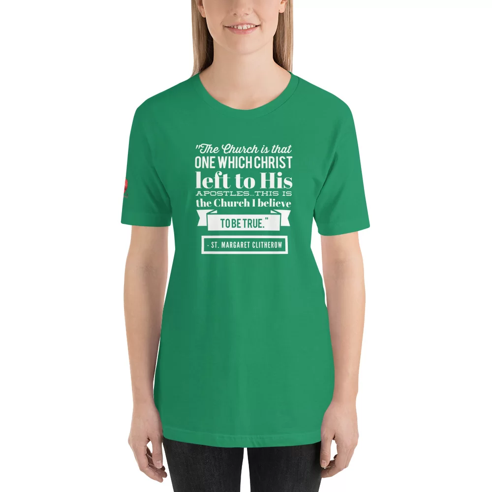 Saint Margaret Clitherow Catholic T-Shirt - Image 16