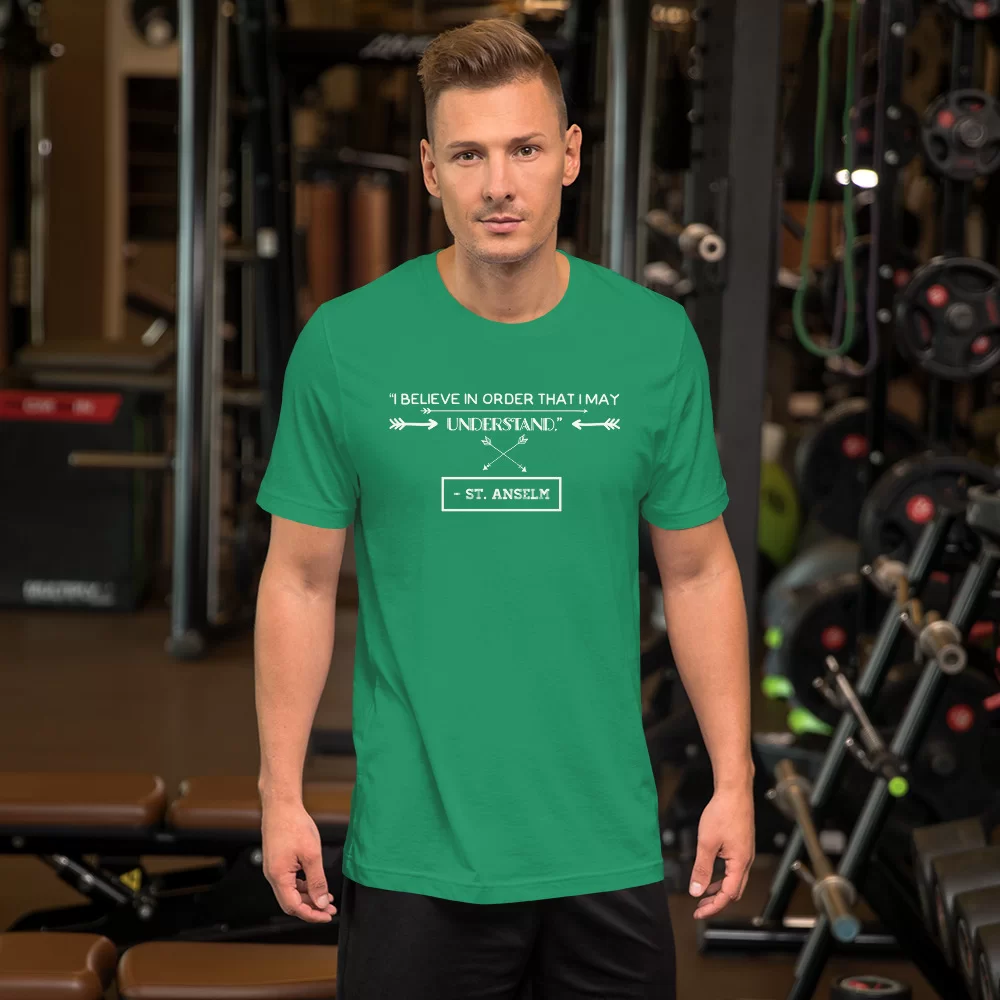 Saint Anselm Catholic Shirt - Image 6