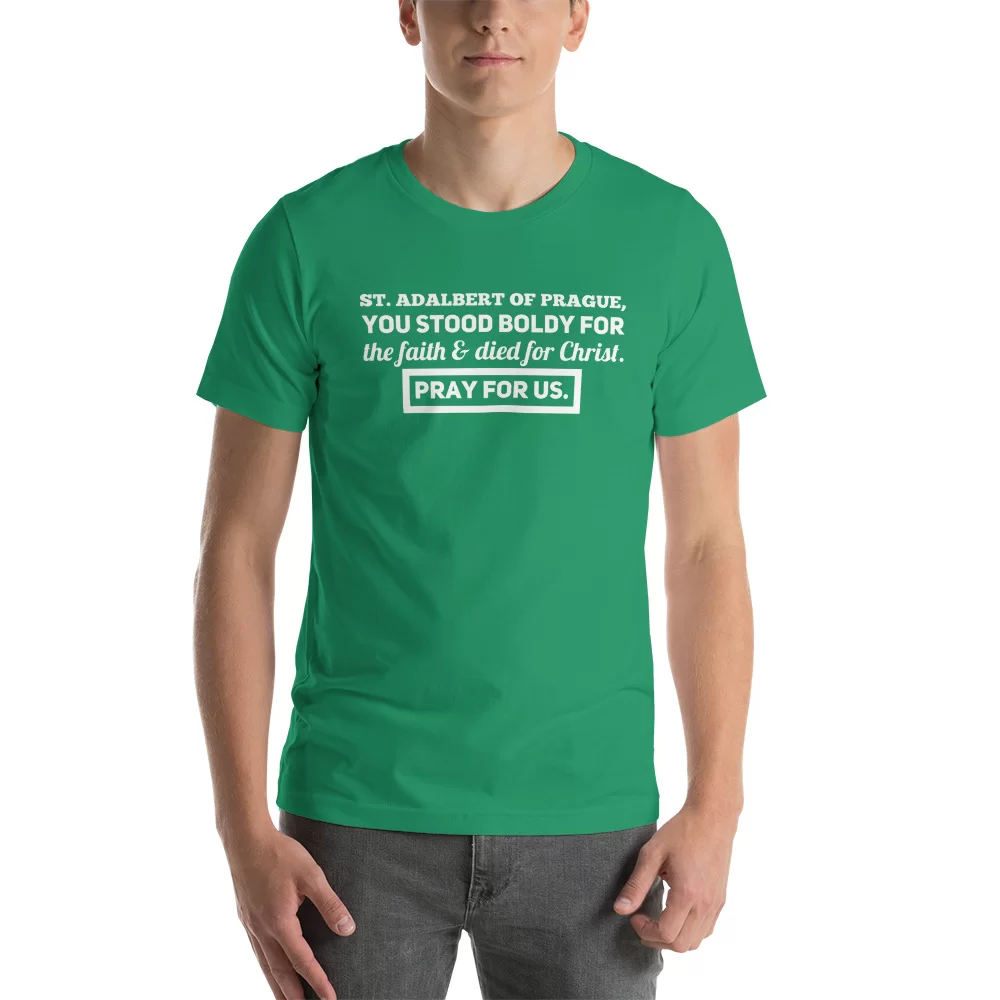 Saint Adalbert of Prague Catholic Shirt - Image 7