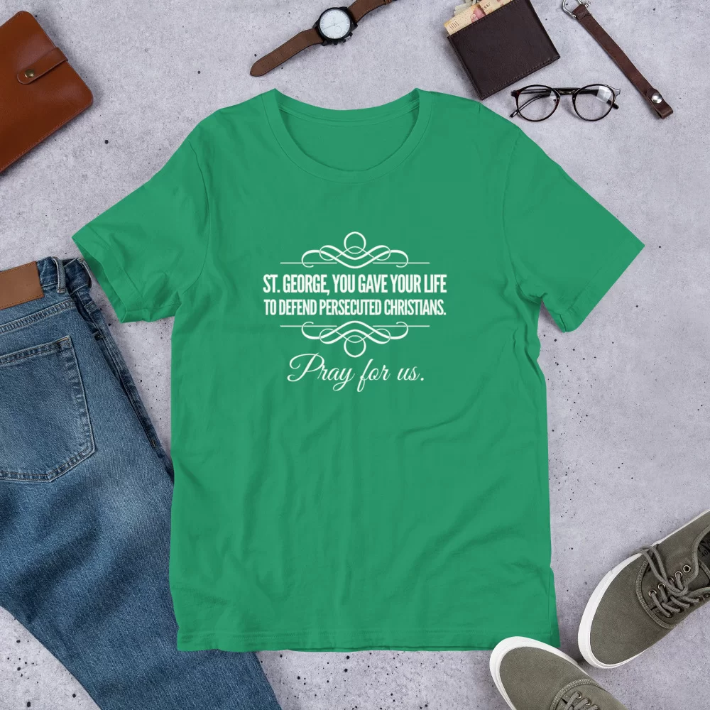 Saint George Catholic Shirt - Image 7
