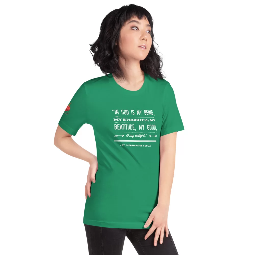 St. Catherine of Genoa Catholic Shirt - Image 23