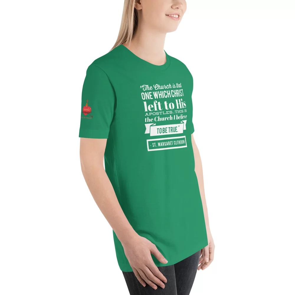 Saint Margaret Clitherow Catholic T-Shirt - Image 18