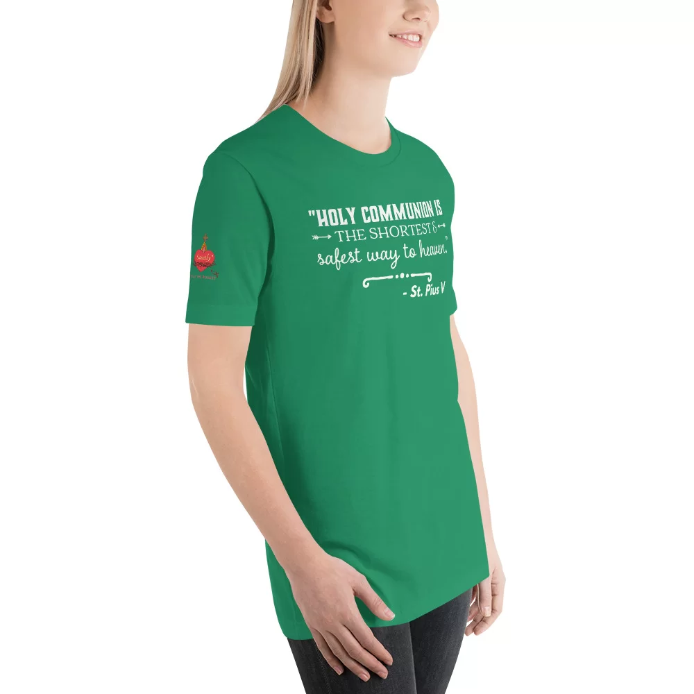 Saint Pius V Catholic T Shirt - Image 18