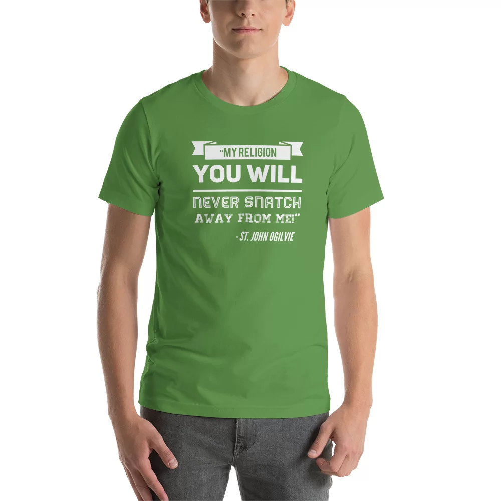 St. John Ogilvie Catholic Shirt - Image 5