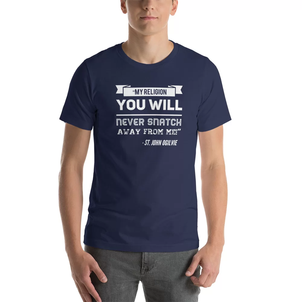 St. John Ogilvie Catholic Shirt - Image 3