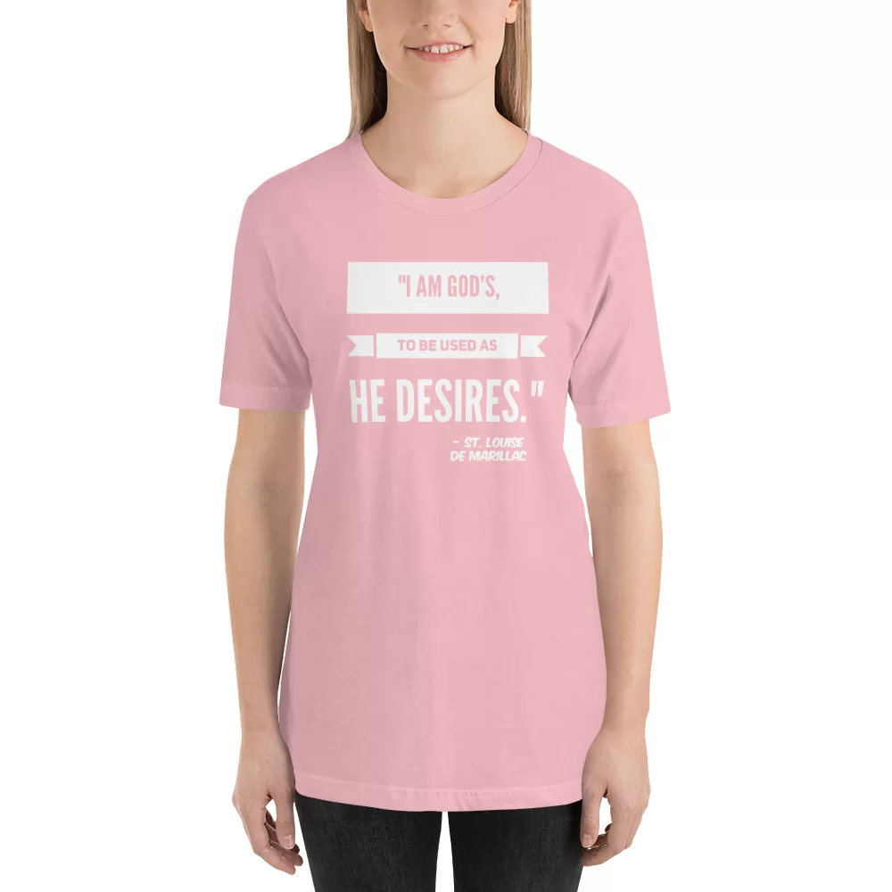 Saint Louise de Marillac Catholic T-Shirt - Image 13