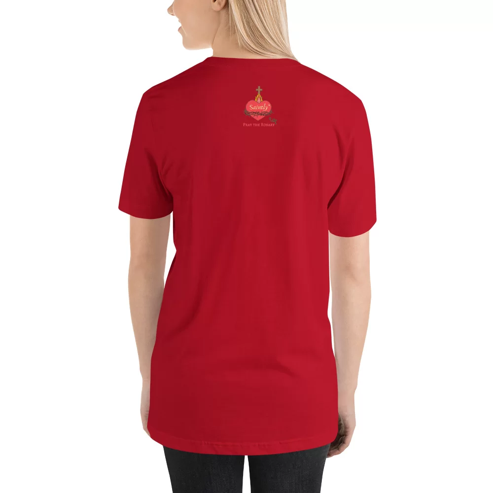 Saint Louise de Marillac Catholic T-Shirt - Image 5