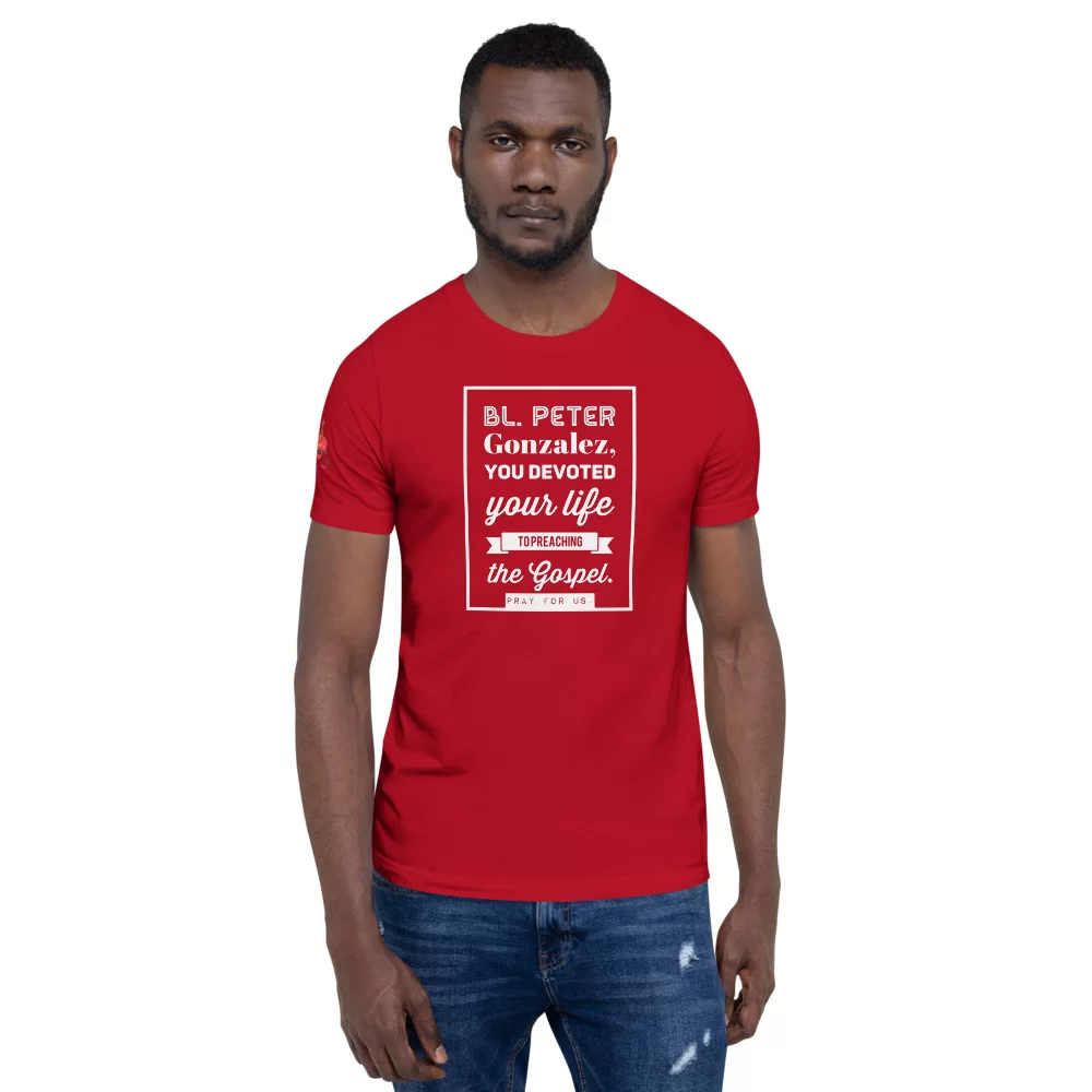 Blessed Peter Gonzalez Catholic T Shirt - Image 6