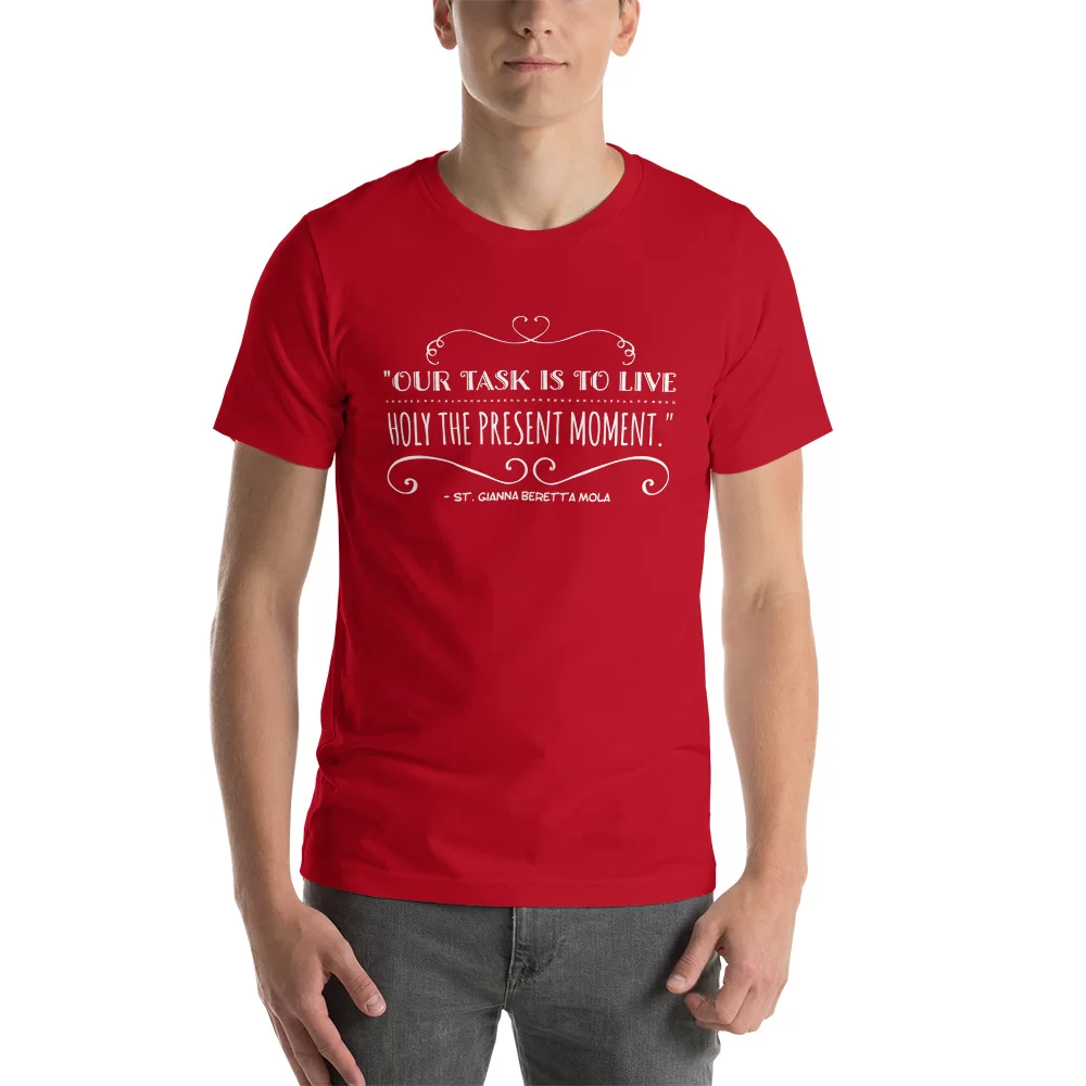 Saint Gianna Beretta Molla Catholic Shirt - Image 3
