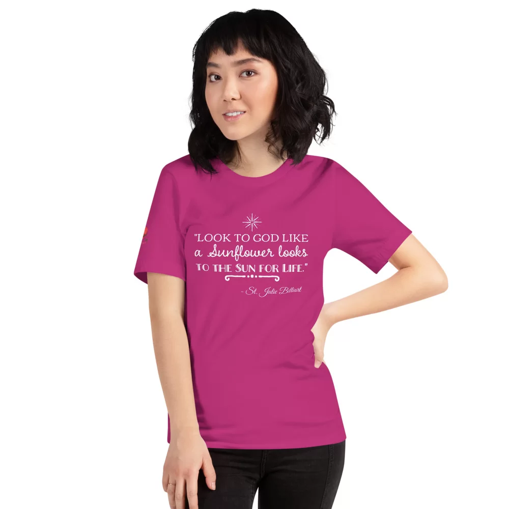 Saint Julie Billiart Catholic T Shirt - Image 18