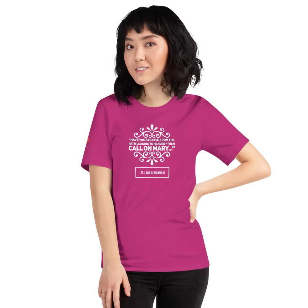 Saint Louis de Montfort Catholic T Shirt - Image 17