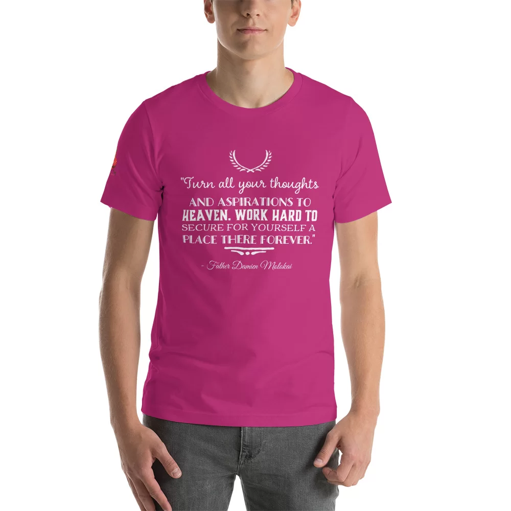 Saint Damien Molokai Catholic Shirt