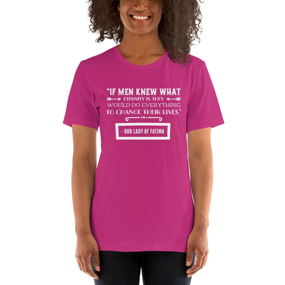 Our Lady of Fatima Catholic Shirt - Image 5