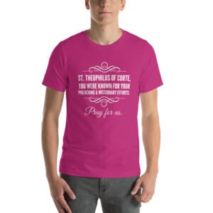 Saint Theophilus of Corte Catholic Shirt