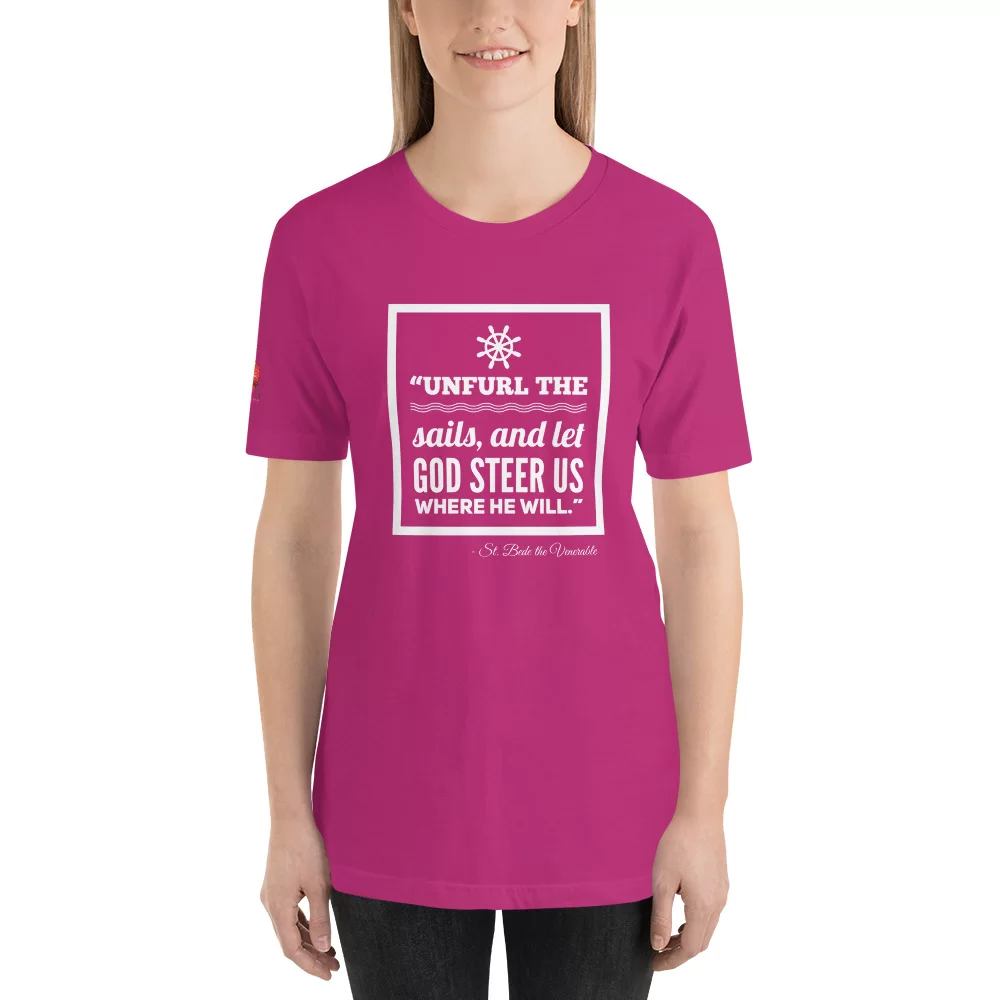 Saint Bede the Venerable Catholic Shirt - Image 14